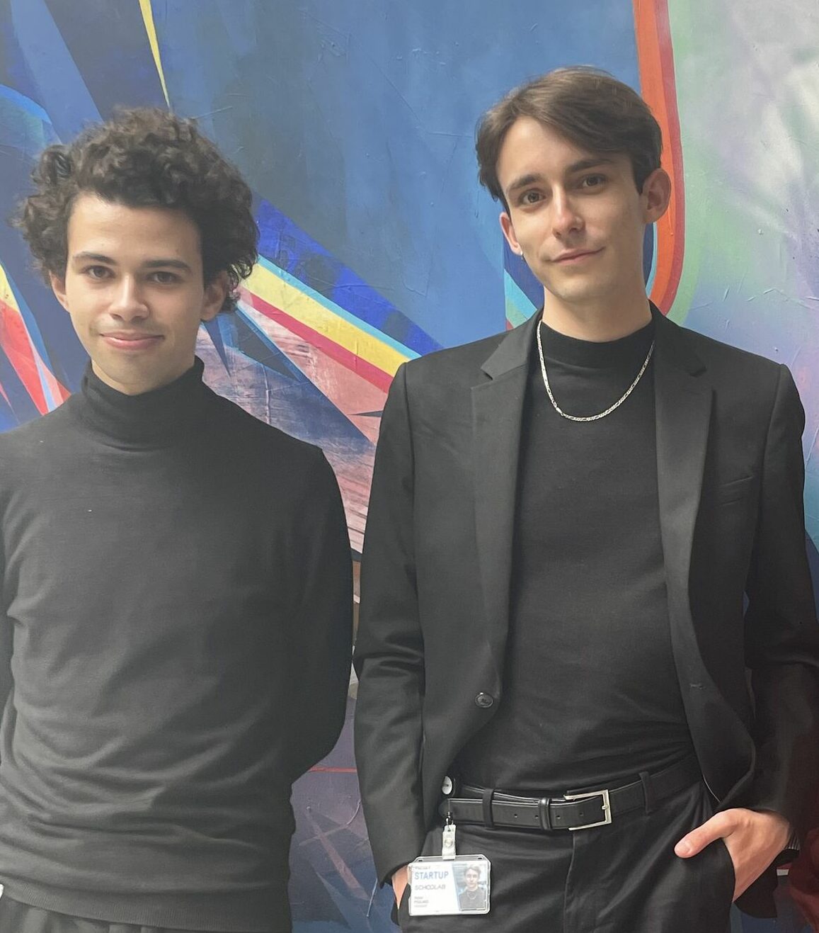 photo équipe startup Brocolis Victor poulard et Omar Kebdani